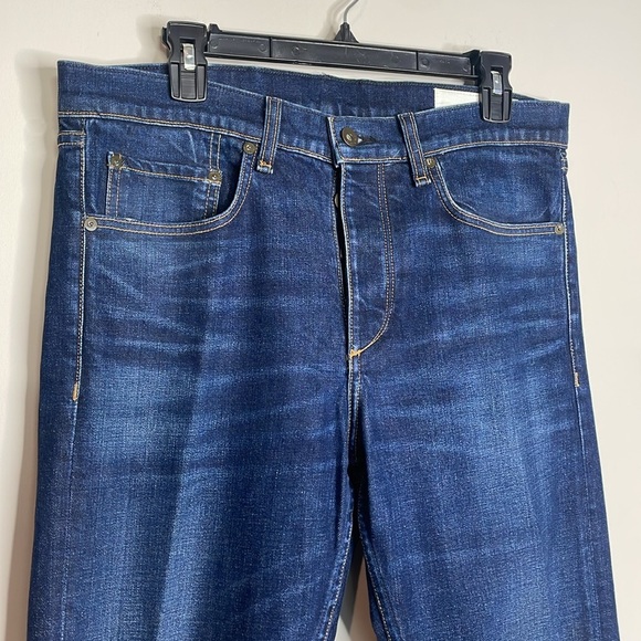 Rag & Bone | Men’s Fit 2 Slim Deep Indigo Straight Leg Jeans Size 32 - Picture 2 of 8